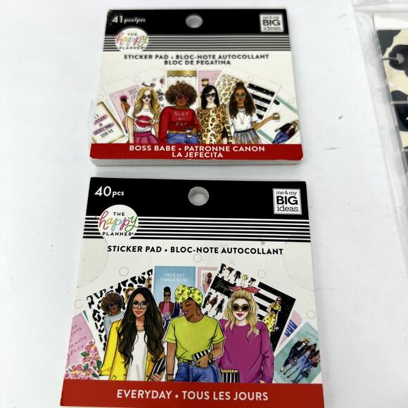 Lot of 6 The Happy Planner Extension Stickers MAMBI Organizing Stationary Washi - Picture 6 of 11